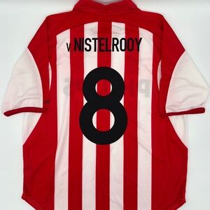 Nistelrooy #8 PSV 2000/2001 Home ORIGINAL Nike VTG Rare Soccer Jersey (L)